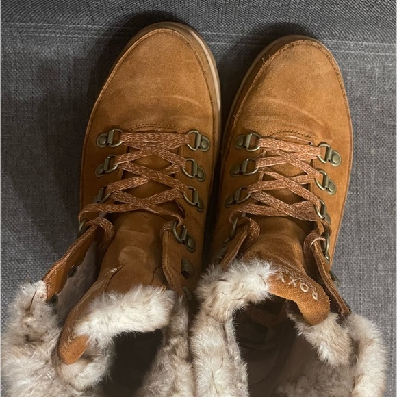 Roxy Winter Boots Chestnut Brown - Picture 4 of 10